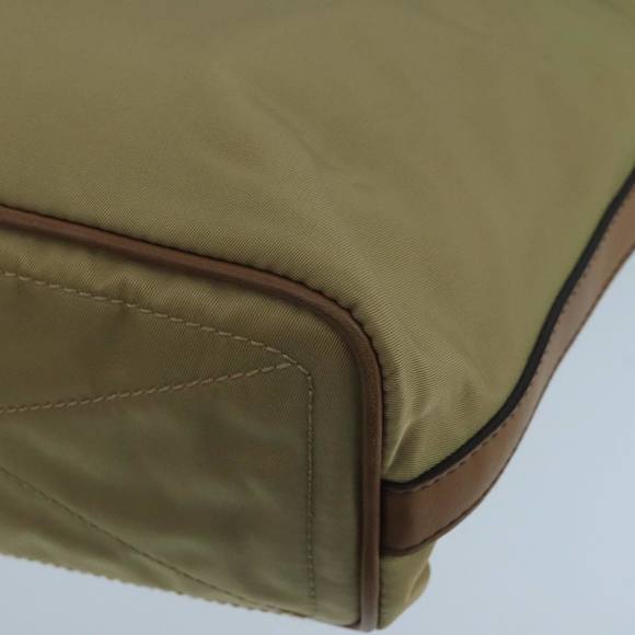 PRADA Shoulder Bag Nylon Beige Auth 104591 - Picture 16 of 16